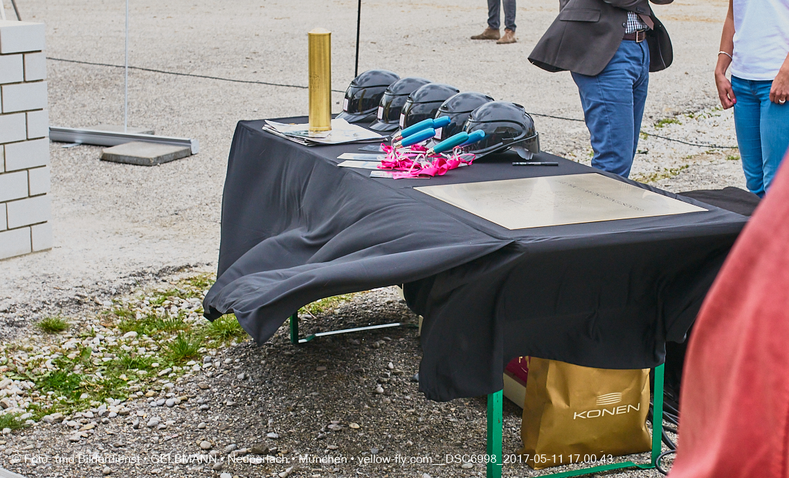 11. Mai 2017 - Grundsteinlegung für die LOGE und dem Kulturquadrat in Neuperlach